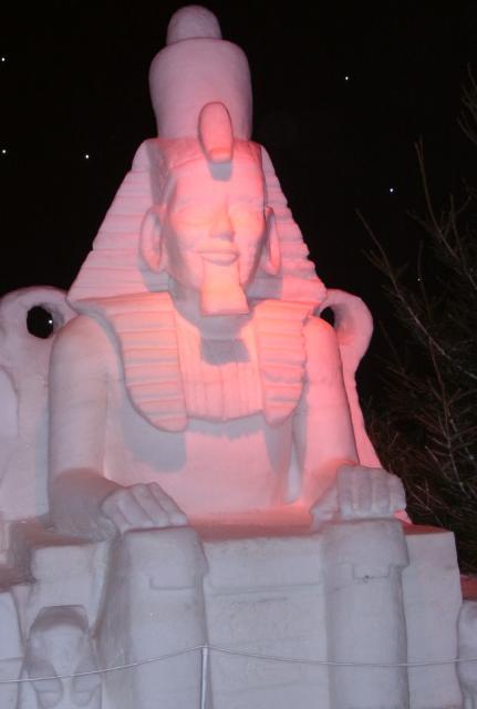 Eis und Schnee Skulpturen Festival in Br�gge 2002