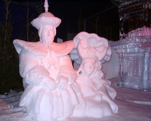 Eis und Schnee Skulpturen Festival in Br�gge 2002