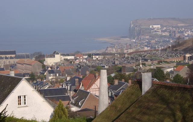 Le Tr�port (Mers-les-Bains im Hintergrund)