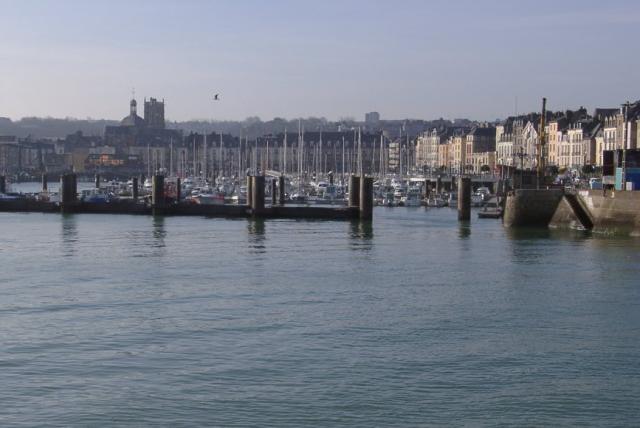 Dieppe (Blick vom Stellplatz)
