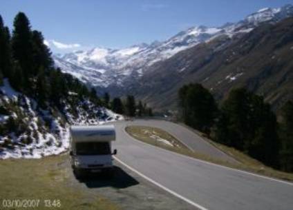 Anfahrt zum Timmelsjoch