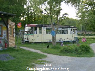 Jena
Campingplatz-Anmeldung