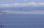 Blick auf die Bucht von Alghero